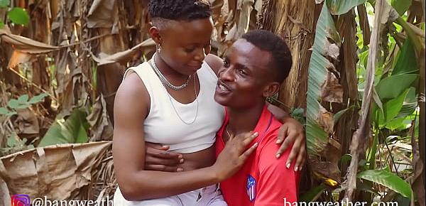  African lovers seen fucking in the forest